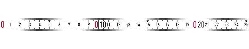 BMI 357004002RNL-SK Maßband 2m Stahl