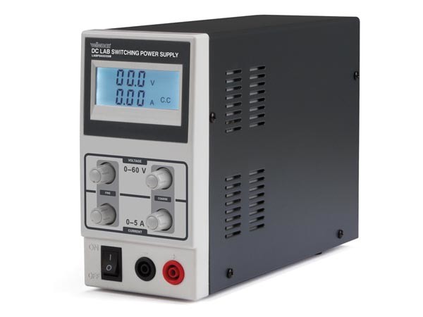 Velleman LABPS6005SM Labornetzgerät, einstellbar 0 - 60V 0 - 5A
