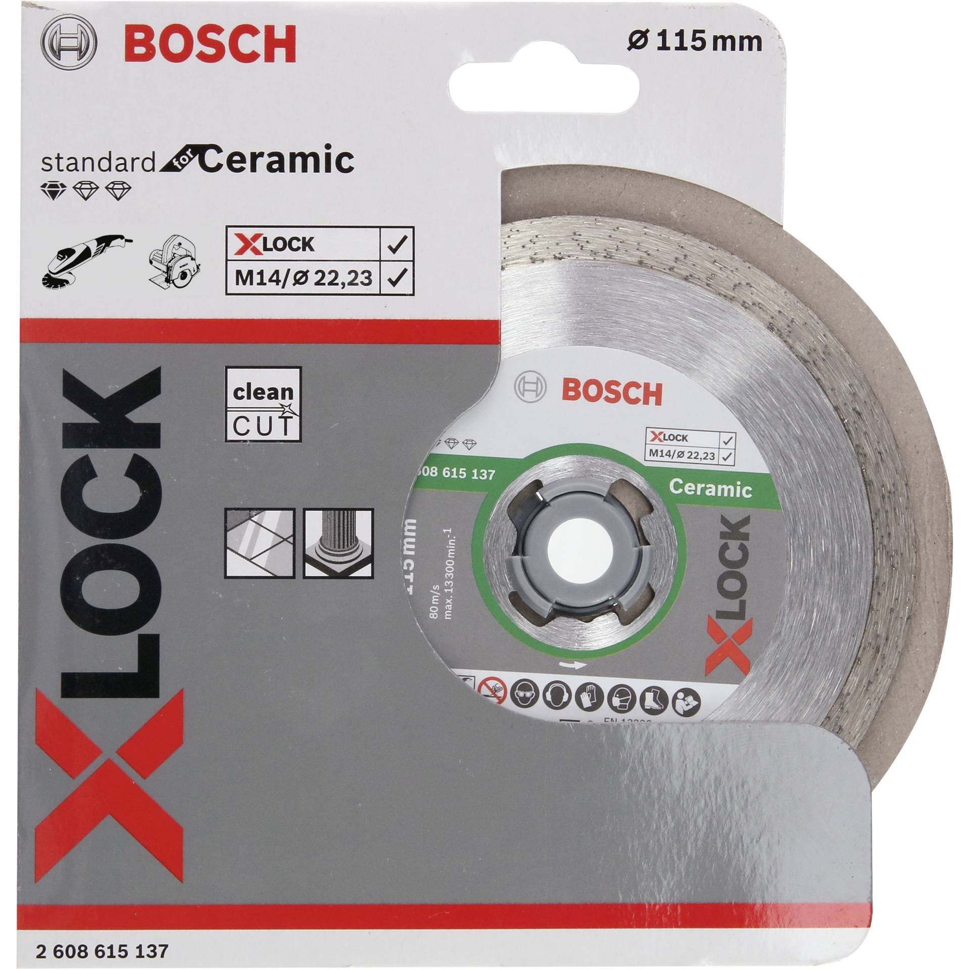 Bosch 2 608 615 137 accessoire pour meuleuse d'angle Disque de coupe -
