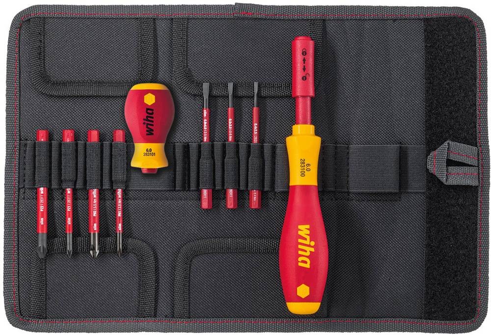 Wiha VDE Schraubendreher-Set 10teilig Schlitz, Pozidriv, Plus/Minus