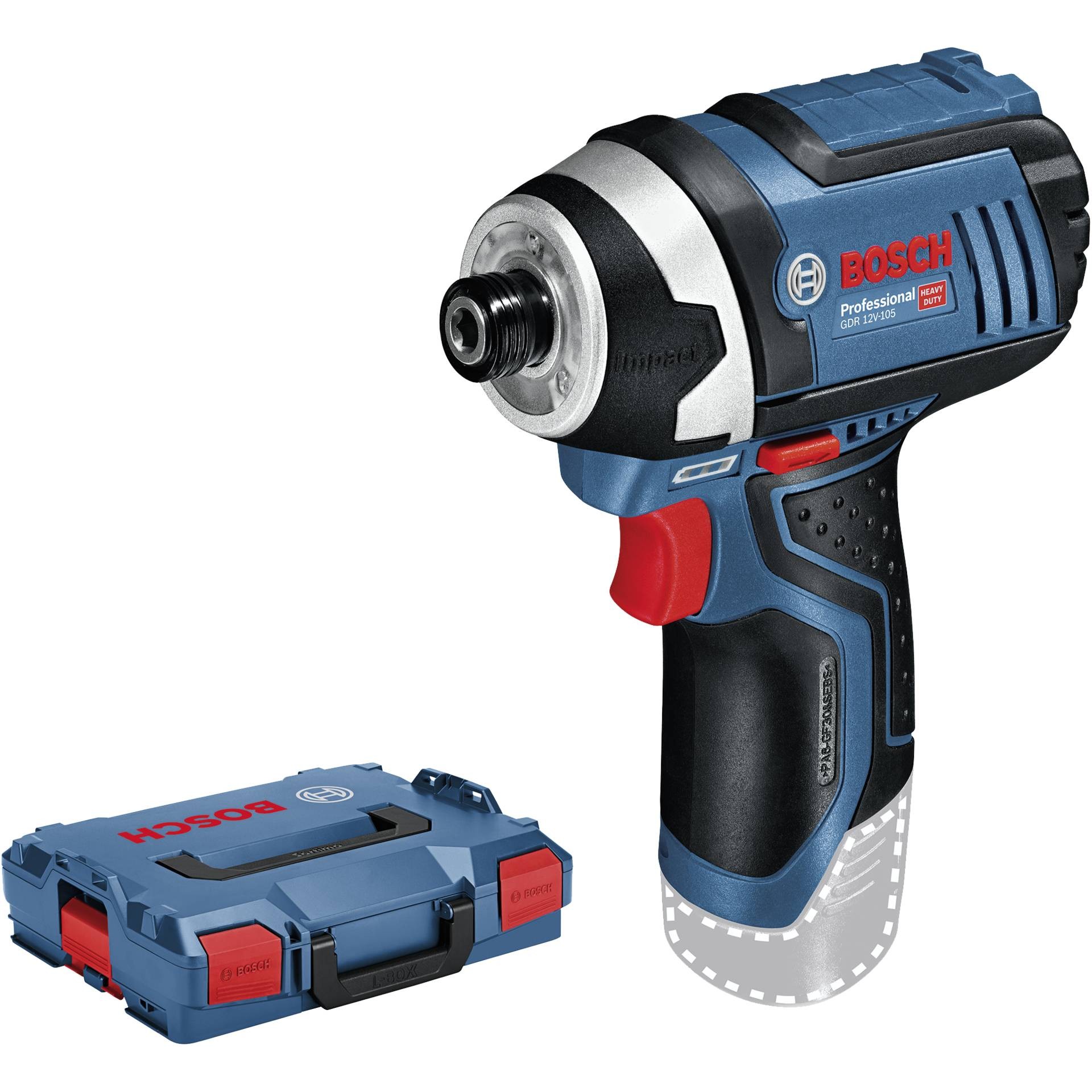 Bosch GDR 12V-105 Professional 2600 RPM Black, Blue, Red - Bosch GDR