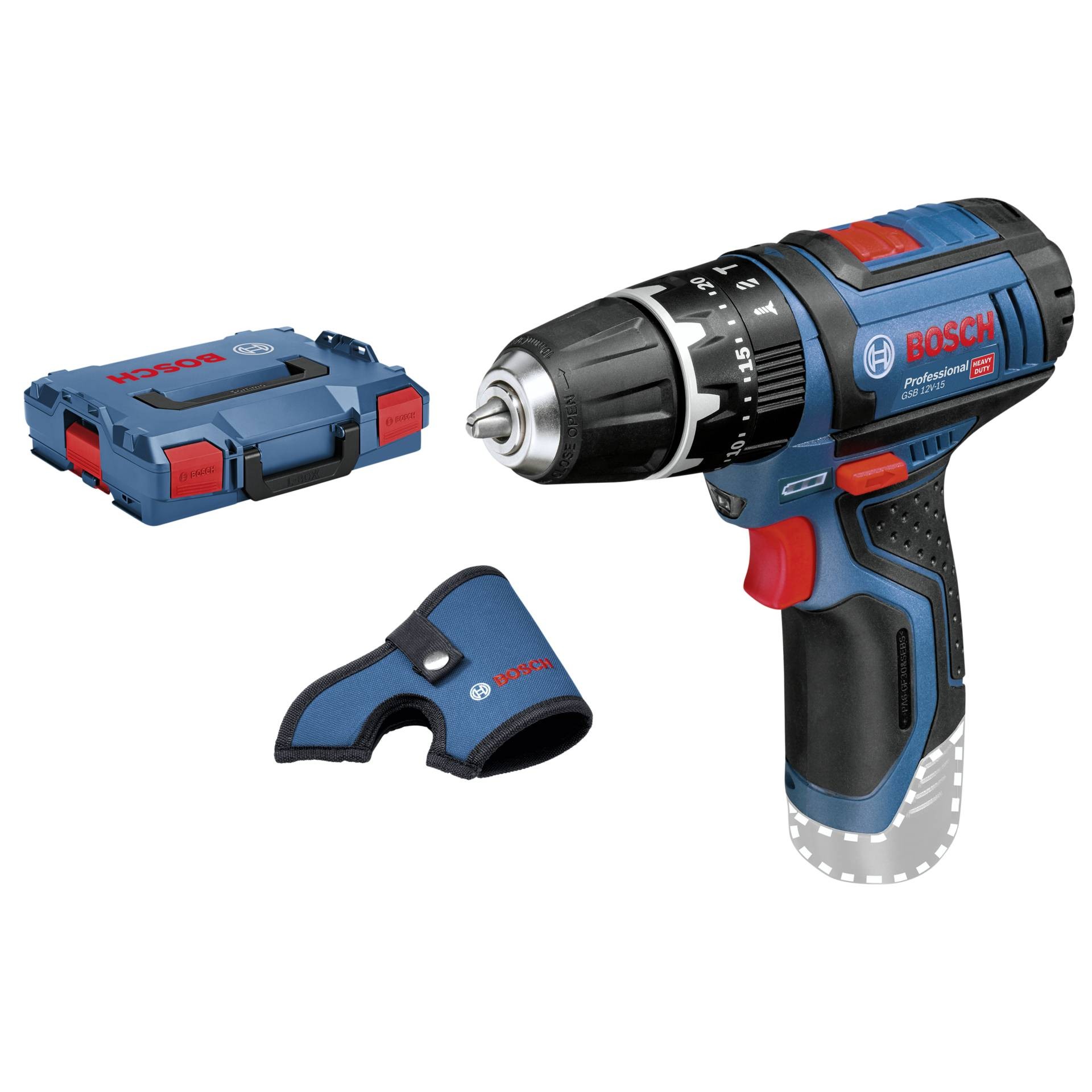 Bosch Professional GSB12V-15 2-Gang-Akku-Schlagbohrschrauber
