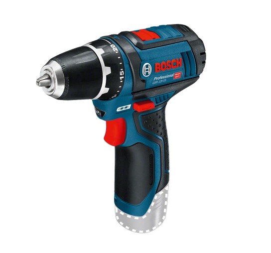 Bosch GSR 12V-15 FC Professional Senza chiave 600 g Nero, Blu - Bosch