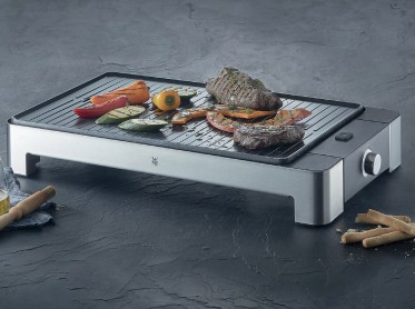 WMF 0415330011 Grill Rectangular Electric Black, Stainless steel 2000
