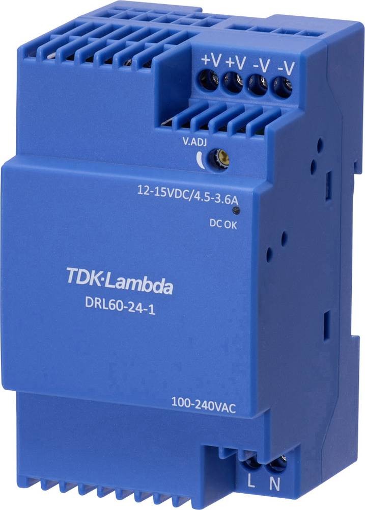 TDK-Lambda DRL60-24-1 Hutschienen-Netzteil (DIN-Rail) 24V 2.5A 60W