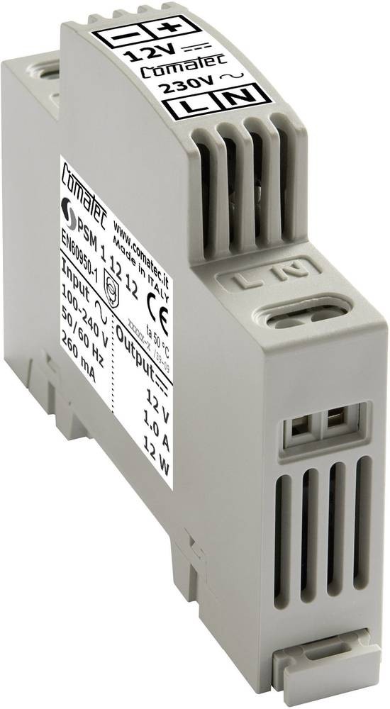 Comatec PSM1/12.12 Hutschienen-Netzteil (DIN-Rail) 12 V/DC 1A 12W