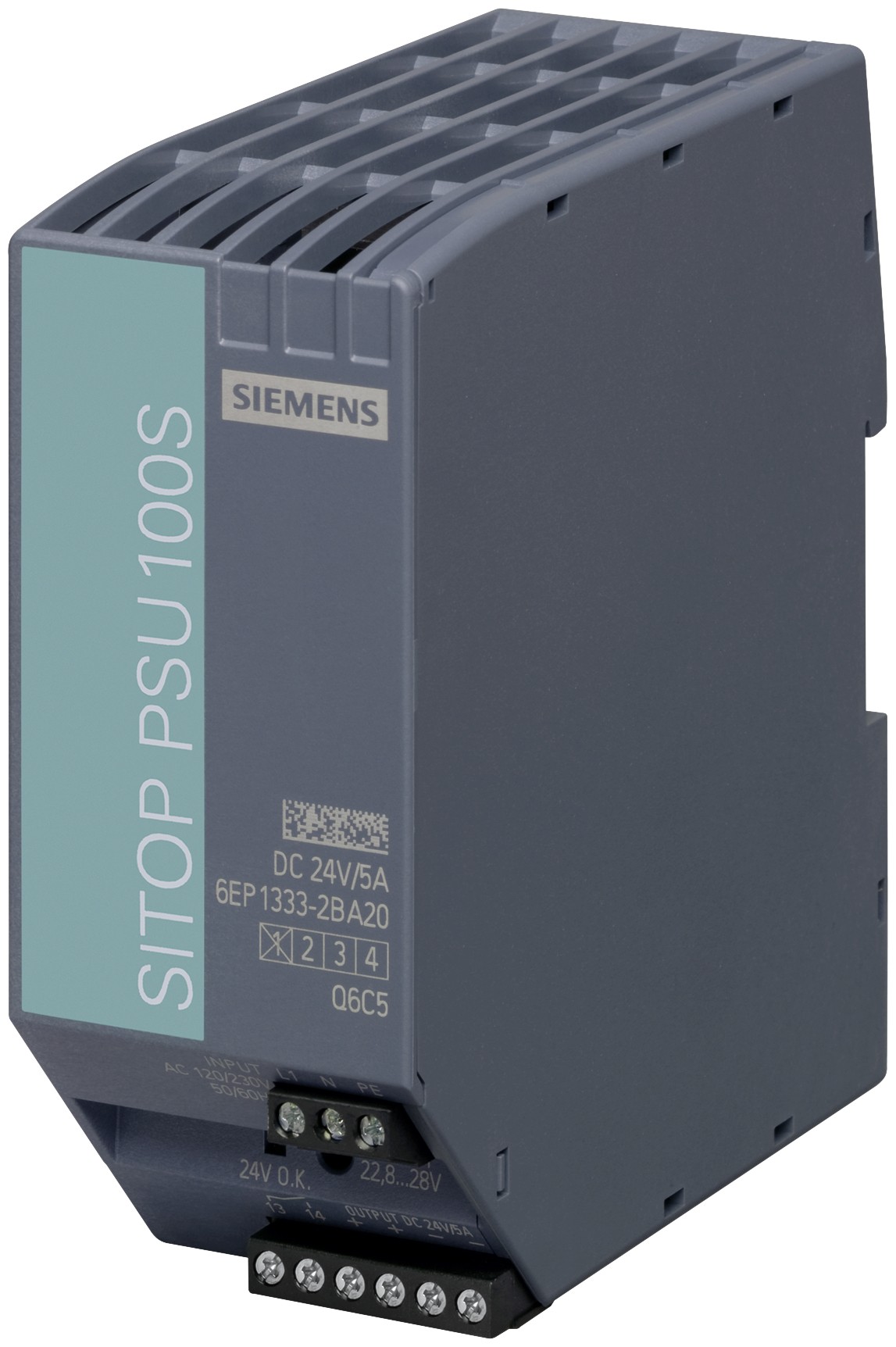 Siemens SITOP PSU100S/1AC/24VDC/5A - Siemens SITOP PSU100S/1AC/24VDC/