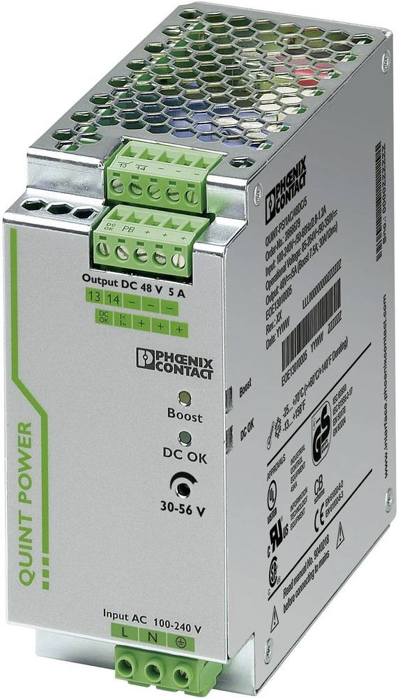 Phoenix Contact QUINT-PS/1AC/48DC/ 5 power supply unit 21 W Grey -