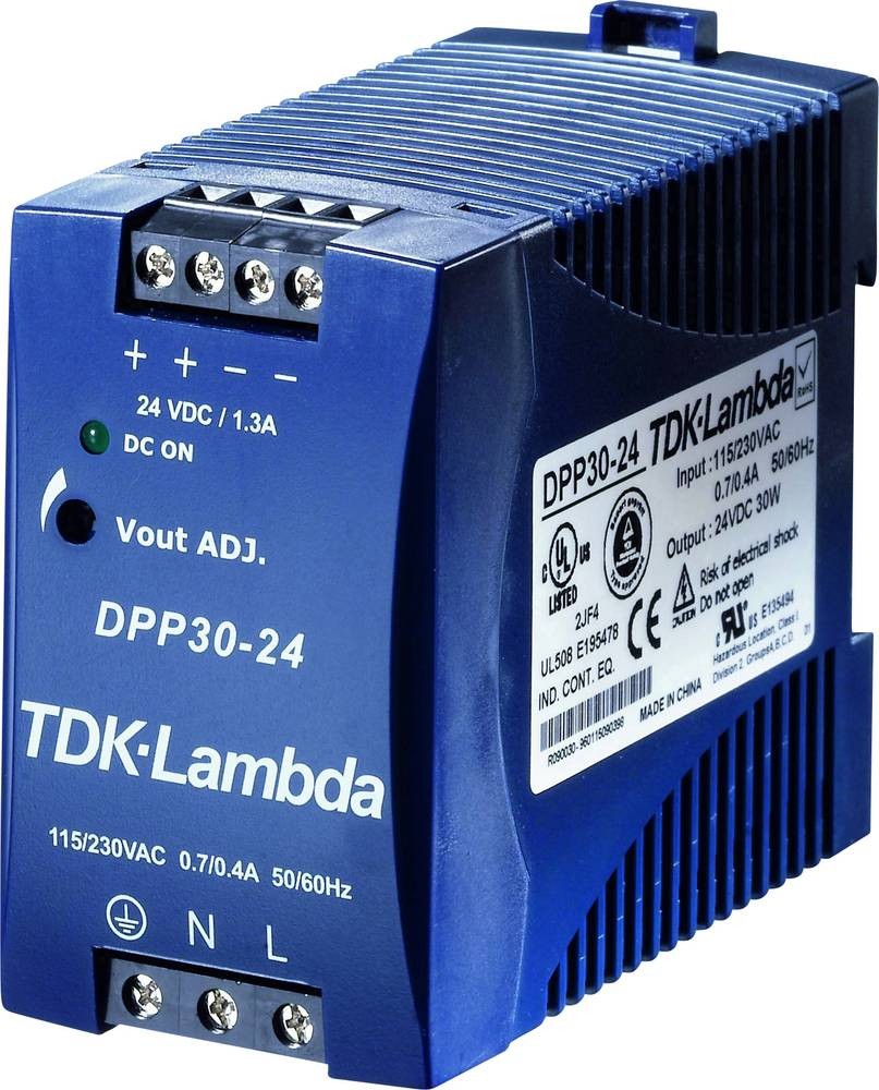 TDK-Lambda DPP30-24 Hutschienen-Netzteil (DIN-Rail) 24 V/DC 1.3A 30W
