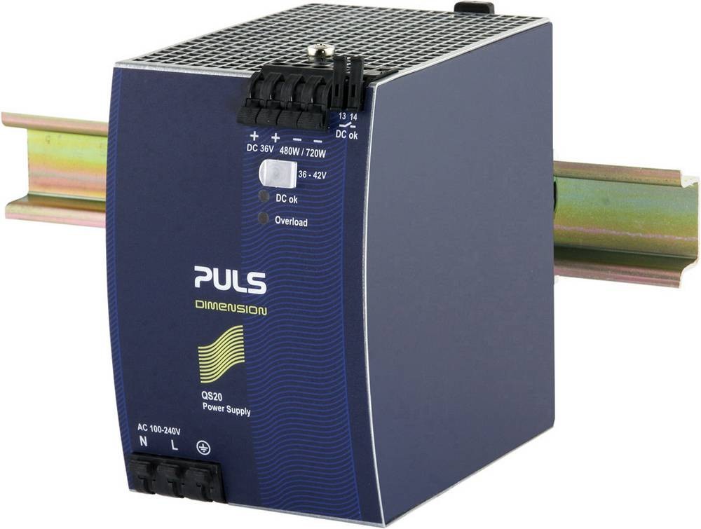 PULS QS20.361 Hutschienen-Chargeur (DIN-Rail) 36 V/DC 13A 480W Anzahl