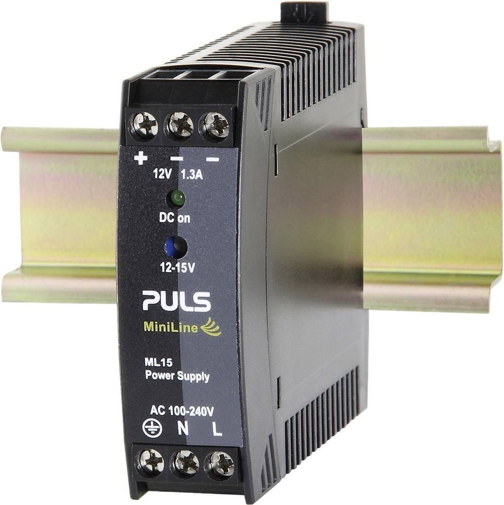 PULS ML15.121 Hutschienen-home charger (DIN-Rail) 12 V/DC 1.3A 15W