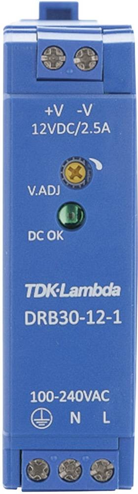 TDK-Lambda DRB30-12-1 Hutschienen-home charger (DIN-Rail) 12 V/DC 2.