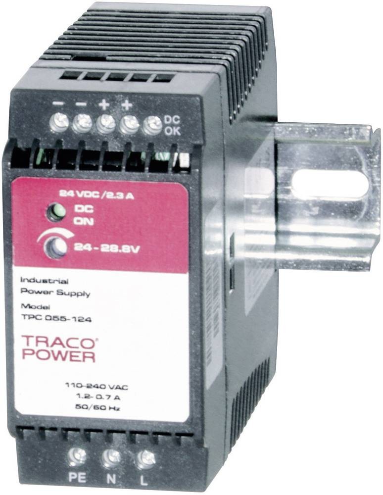 TracoPower TPC 055-124 Hutschienen-home charger (DIN-Rail) 24 V/DC 2.