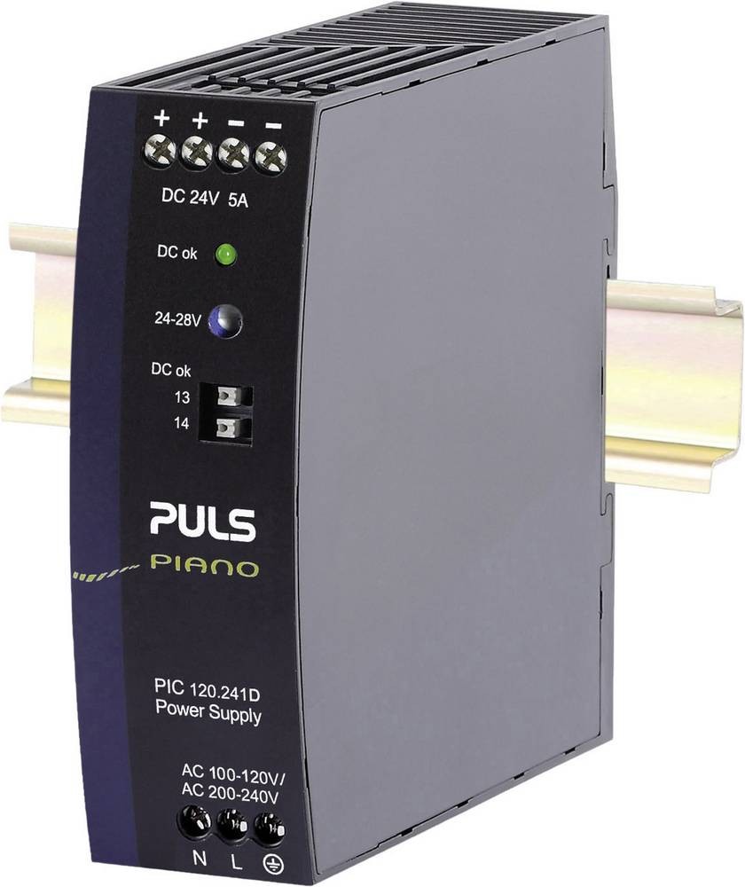 PULS PIC120.241D Hutschienen-home charger (DIN-Rail) 24 V/DC 5A 120W