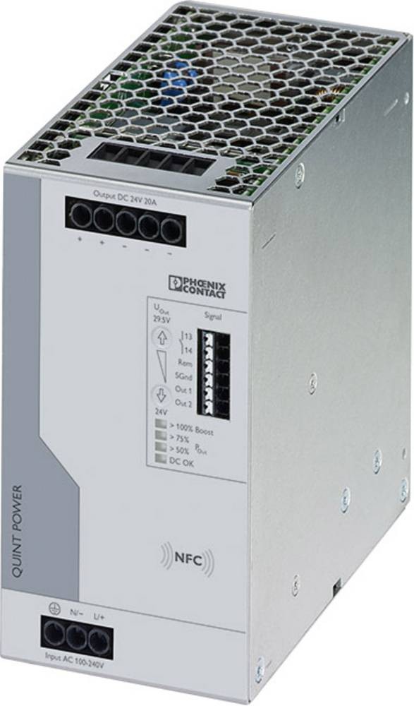 Phoenix Contact 2904602 Hutschienen-Netzteil (DIN-Rail) 24 V/DC 20 A