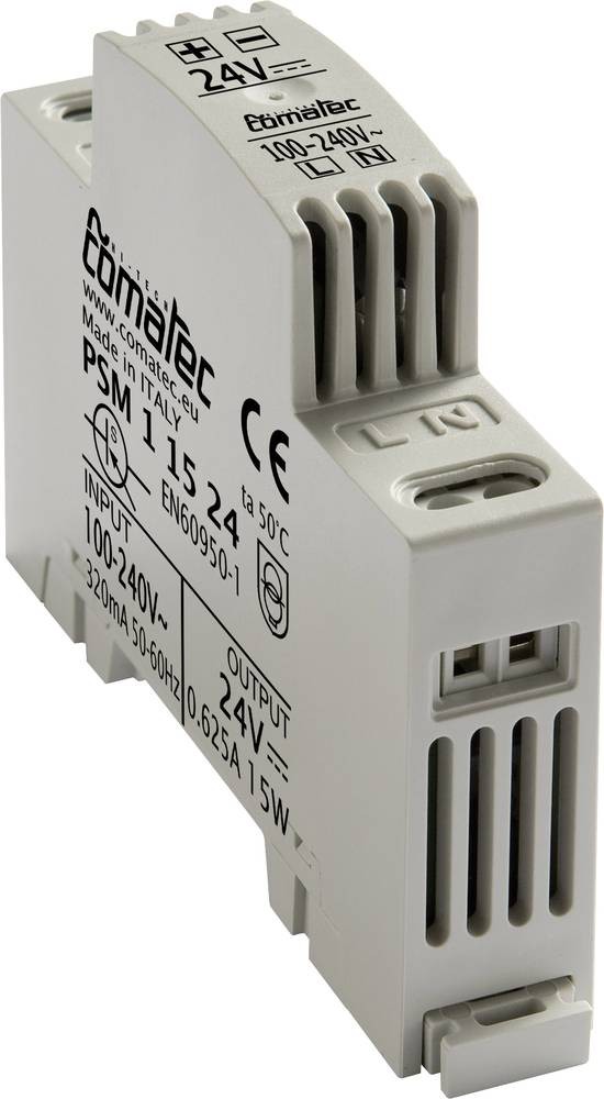 Comatec PSM1/15.24 Hutschienen-Chargeur (DIN-Rail) 24 V/DC 0.625A 15W