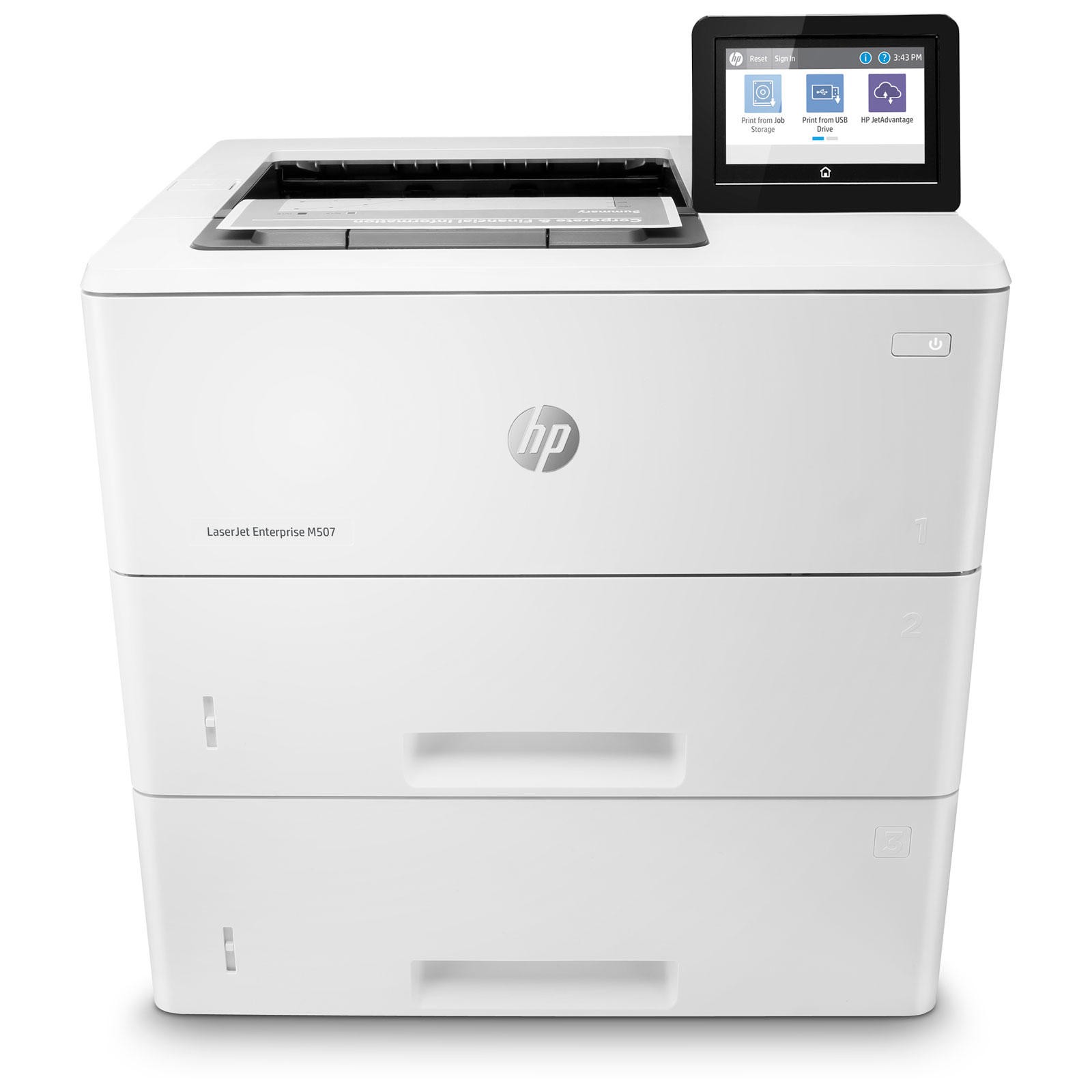 HP LaserJet Enterprise M507x - HP LaserJet Enterprise M507x, Laser,