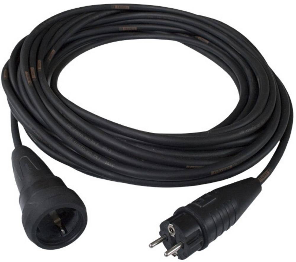 Schabus 300110 Strom extension cable black 10.00m H07RN-F 3G 1,5mm²