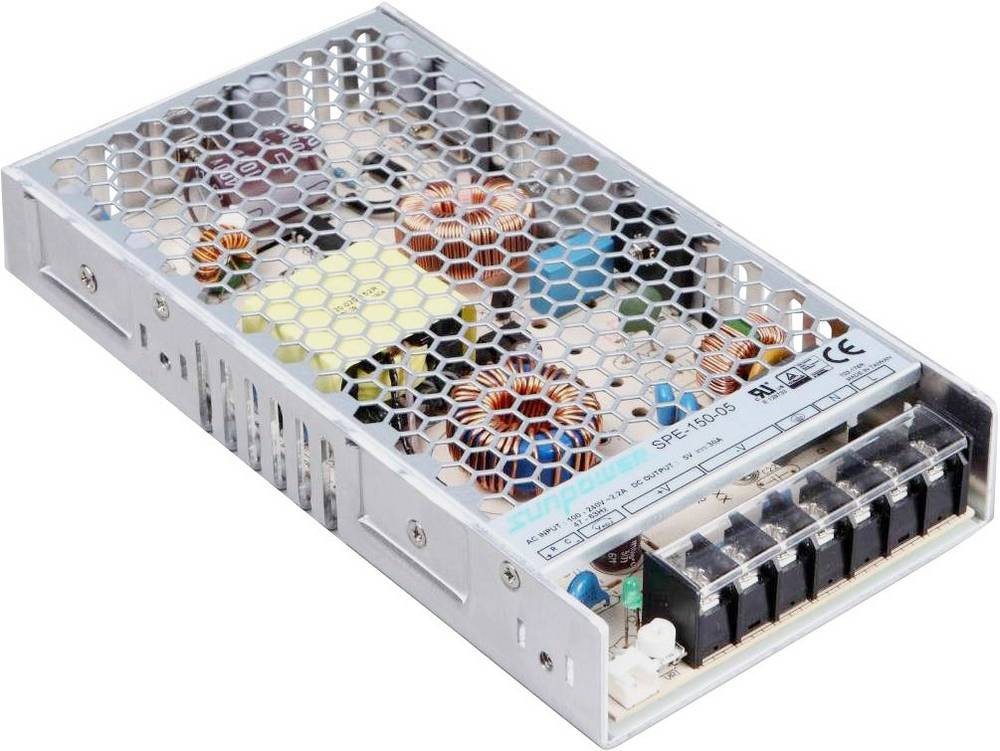 Dehner Elektronik SPE 150-24 Industriealimentatore 24V 6.3A 150W