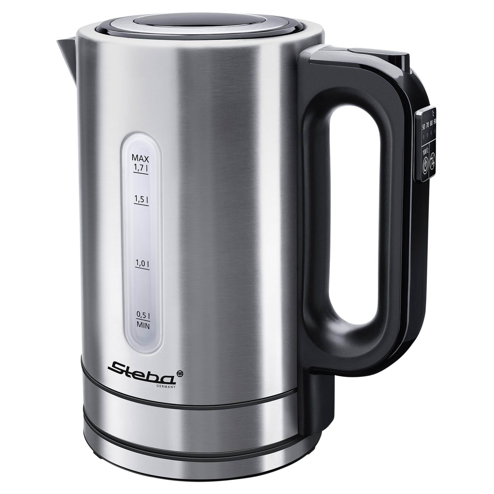 Steba WK 21 kettle stainless steel Fassungsvermögen: 1.7l