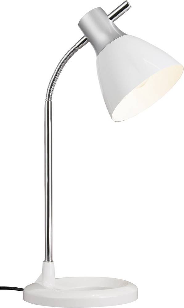 Brilliant Jan 92762/05 Tischlampe Energiesparlampe E27 40W white