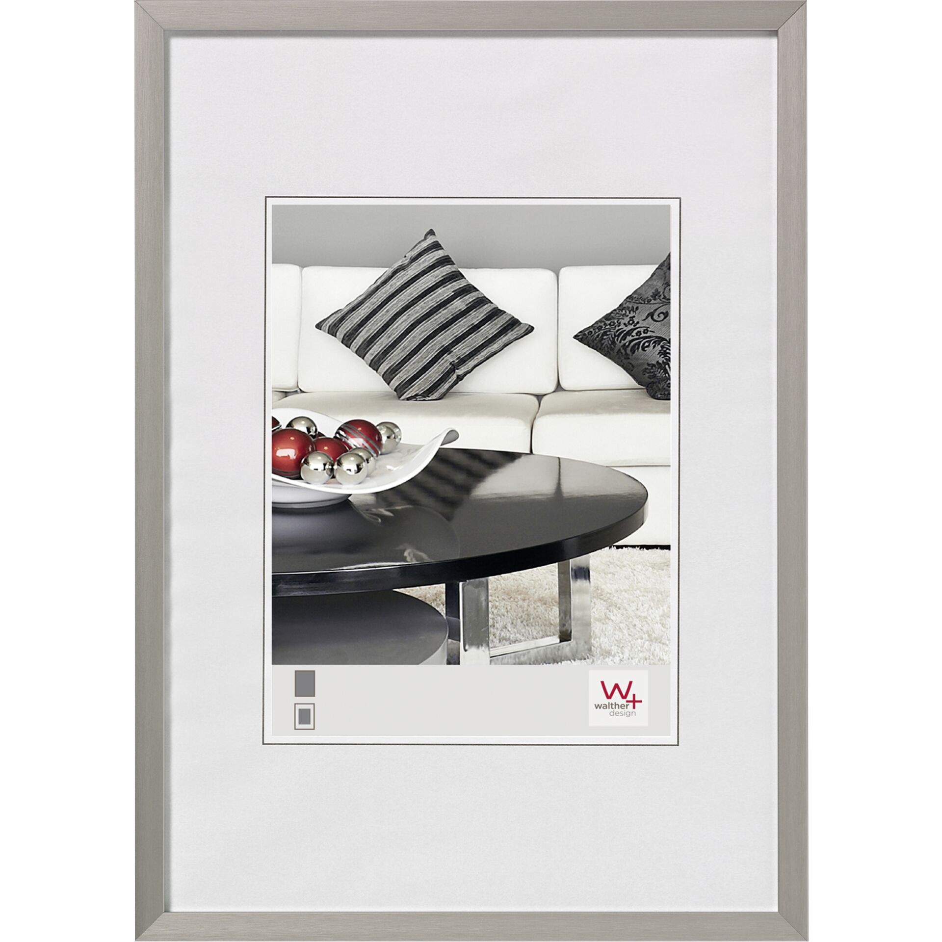 Walther AJ342D picture frame Single picture frame Steel - Walther
