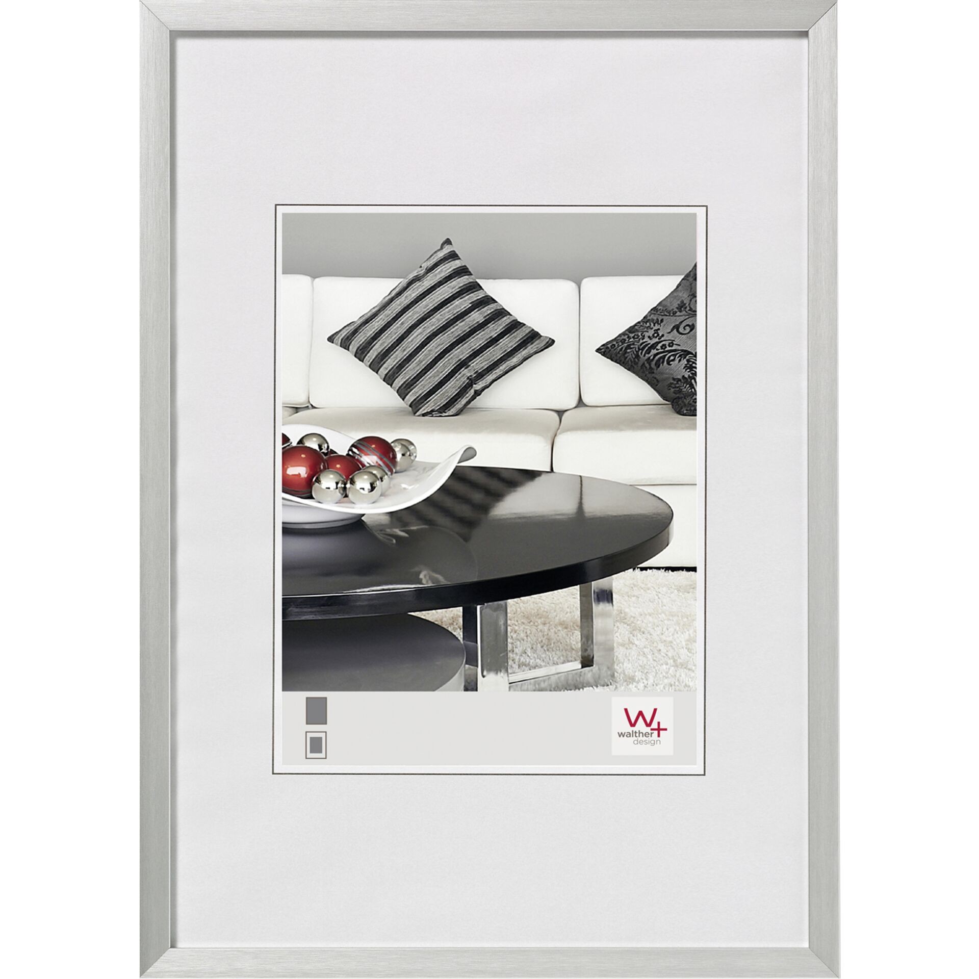 Walther Design AJ342S picture frame Silver Single picture frame -