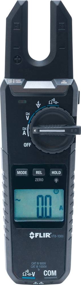 FLIR VT8-1000 Stromzange digital CAT IV 600 V, CAT III 1000V Anzeige (