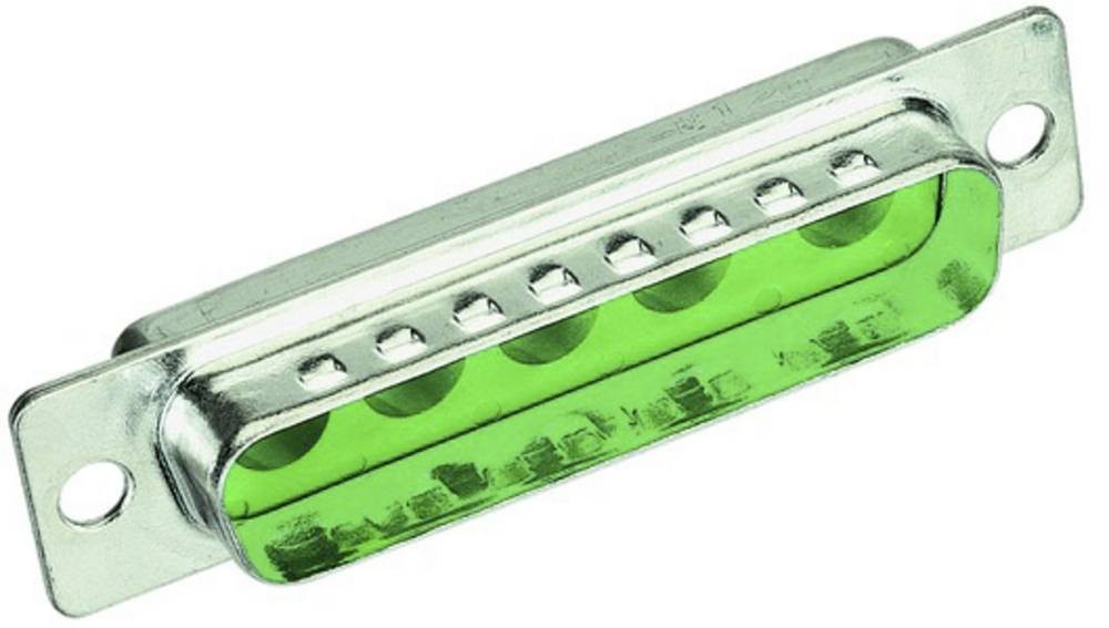 Harting 09 69 210 0033 wire connector D-Sub 2 Green, Metallic -