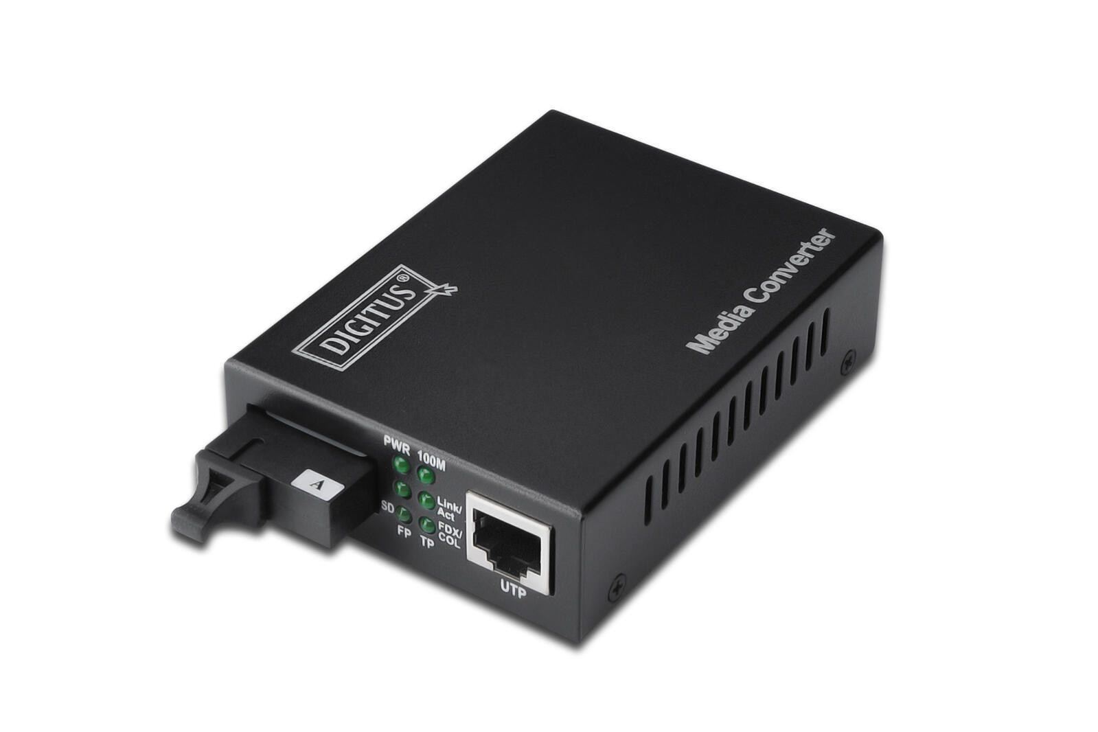 DIGITUS Bidirectional Gigabit Medienkonverter. RJ45 / SC