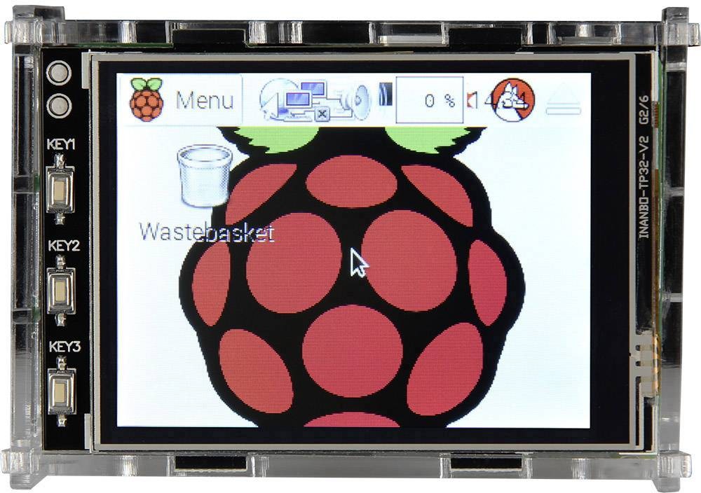 Joy-it 3.2TC Display-box suitable for (Entwicklungskits): Raspberry