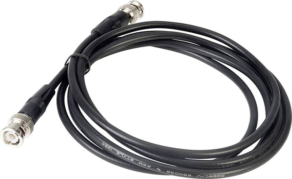 TRU COMPONENTS 16-0340 BNC-Messleitung 2.00m black