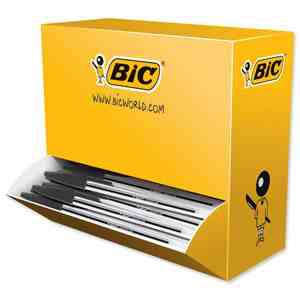 BIC Cristal Medium Black Stick ballpoint pen 100 pc(s) - BIC Cristal