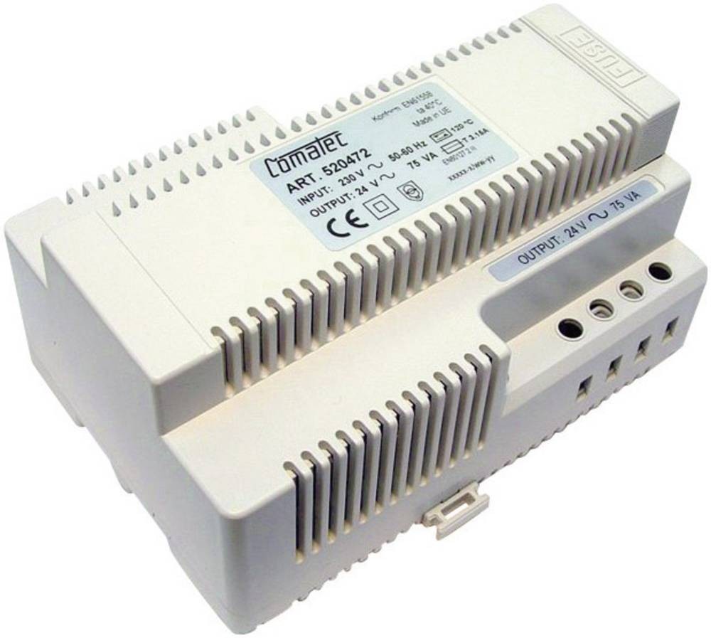 Comatec TBD205024F6 Hutschienen-home charger (DIN-Rail) 24 V/AC 2.08A