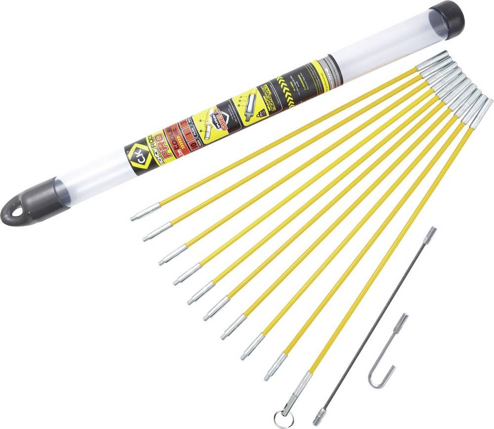 C.K MightyRod PRO Kabel-Einziehstangensatz, 3,3 Meter T5419 1 pc(s)