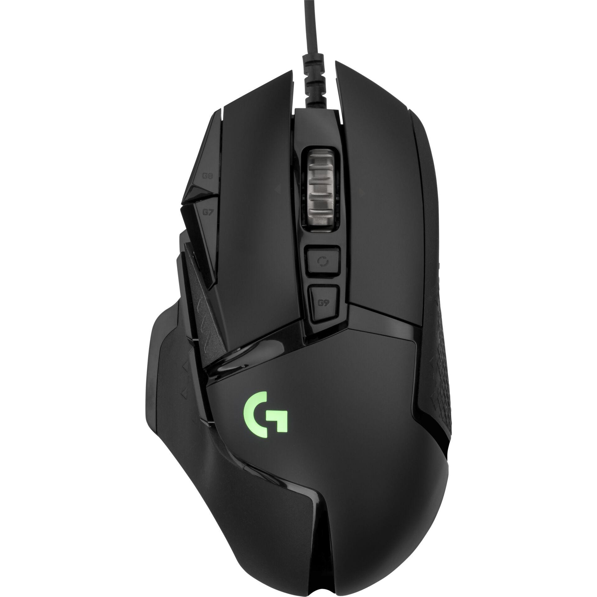 Logitech G502 Hero Gaming-Maus USB Optisch Schwarz 11 Tasten 16000