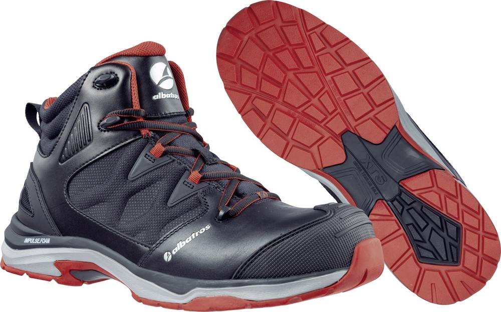 Albatros ULTRATRAIL BLACK MID 636200-43 ESD Sicherheitsstiefel S3
