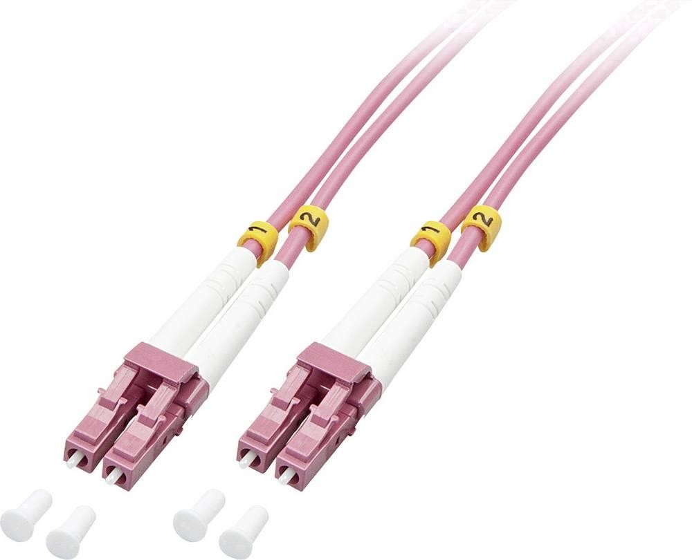 Lindy 5m Fibre Optic Cable LC/LC OM4 - Lindy 5m Fibre Optic Cable LC/