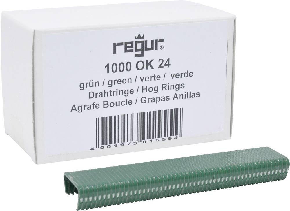 Regur 60719 Drahtringe 1000 St. Abmessungen (L x B) 10 mm x 100 mm