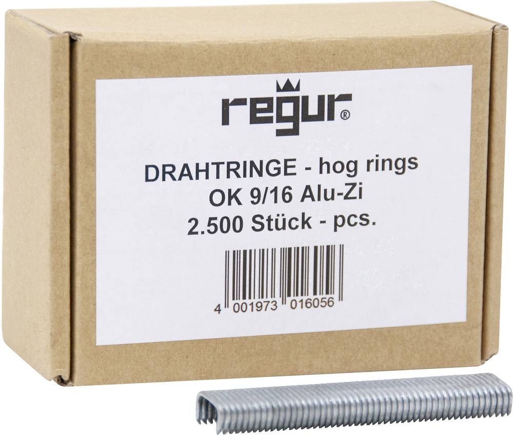Regur 60725 Drahtringe 2500 St. Abmessungen (L x B) 16mm x 8mm