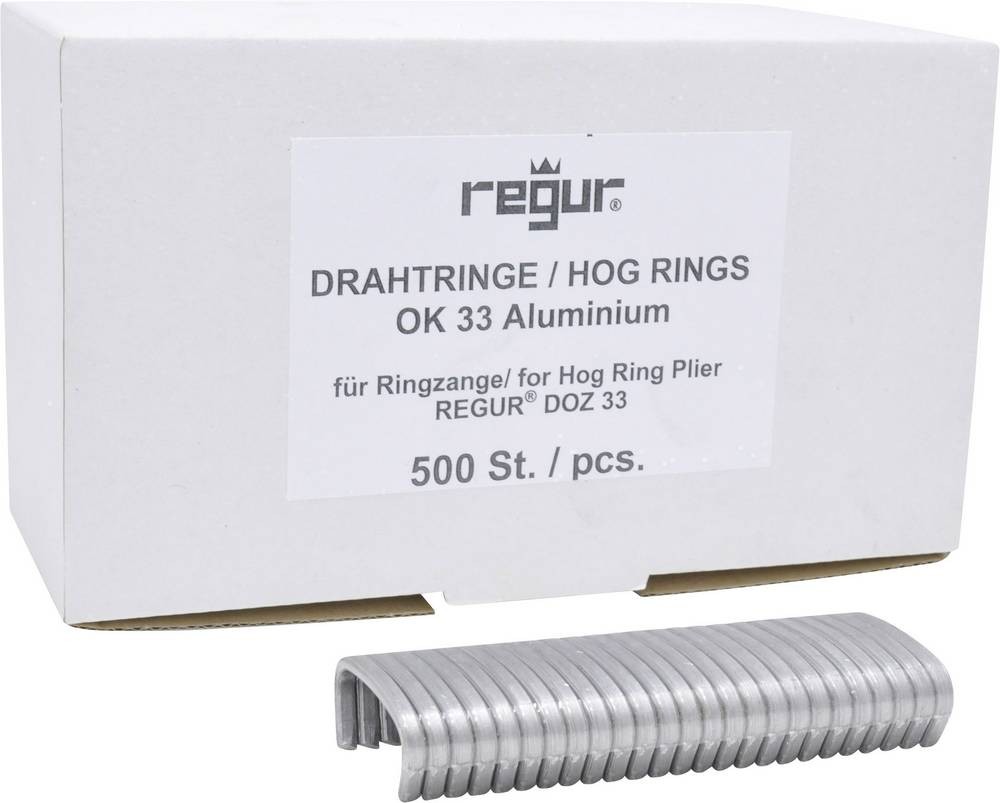 Regur 60722 Drahtringe 450 St. Abmessungen (L x B) 35 mm x 95 mm