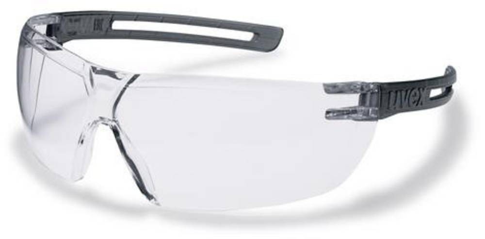 Uvex x-fit 9199085 Schutzbrille incl. UV-Schutz grey, Transluzent