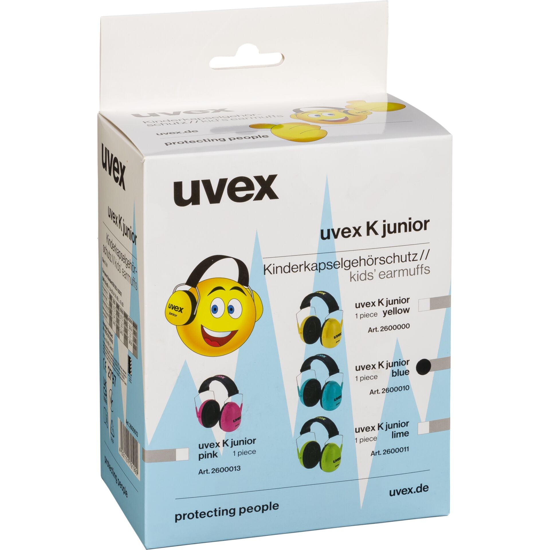 Uvex K Junior 2600010 Kapselgehörschutz 29 dB 1St.