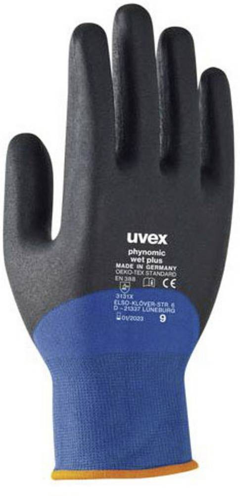 Uvex 6006107 phynomic wet plus Arbeitshandschuh Größe (Handschuhe):