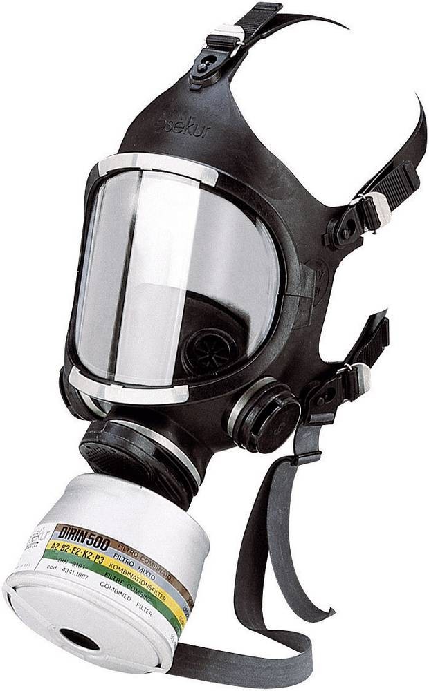 Ekastu C607/F 466 607 Atemschutz Vollmaske senza Filter dimensione: