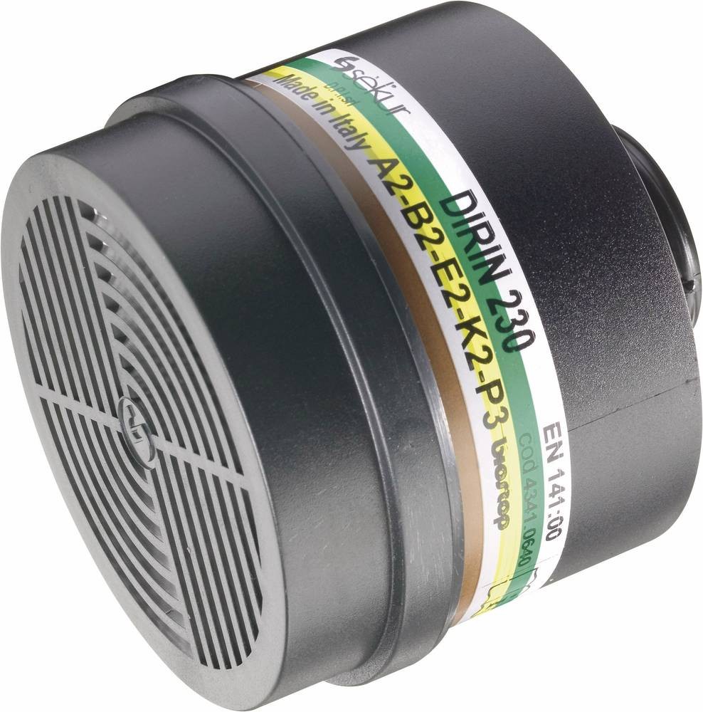 Ekastu Mehrbereichskombifilter DIRIN 230 A2B2E2K2-P3R D EN 14387