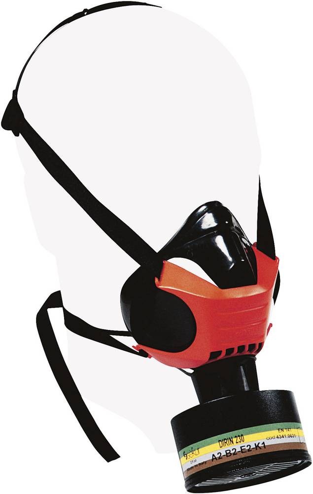 Ekastu Polimask Alfa 466 620 Atemschutz Halbmaske ohne Filter EN 140,
