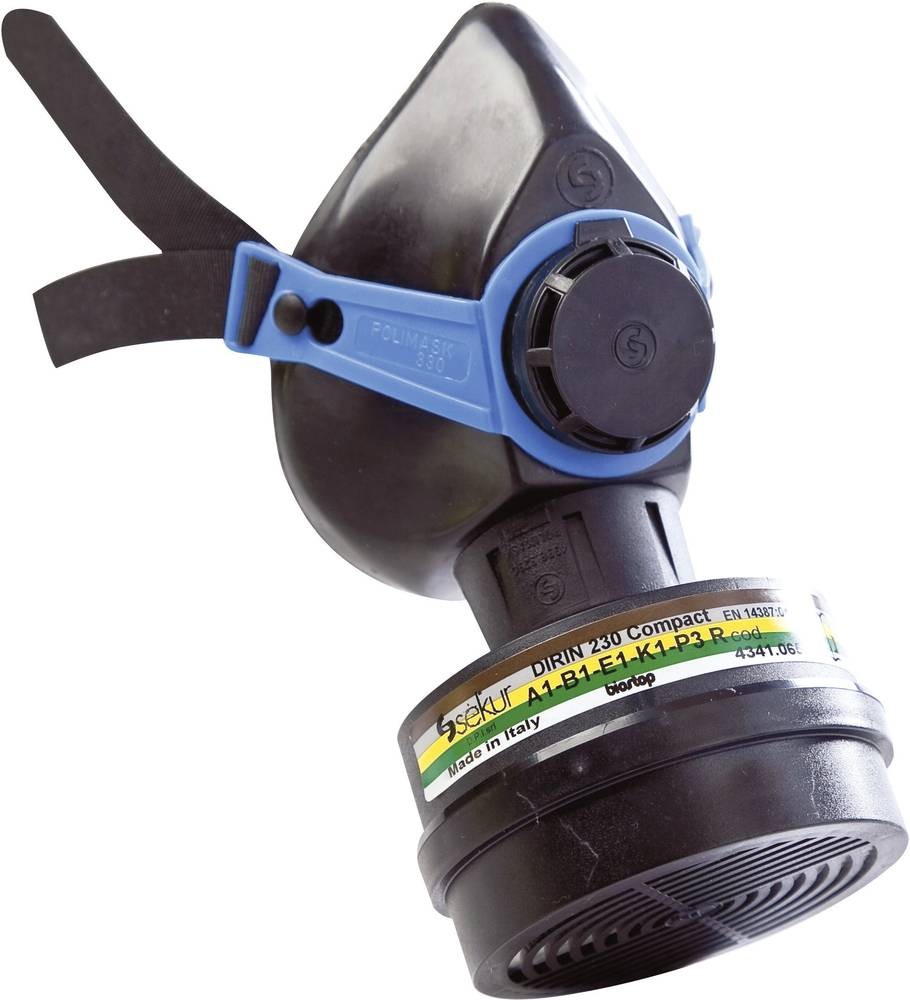 Ekastu COLOREX 133 335 Atemschutz Halbmaske A1B1E1K1-P3R D EN 140, EN