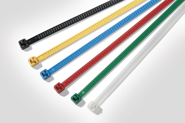 HellermannTyton 131-55000 LR55R-PA66HS-BK (500) Kabelbinder 195mm 4.