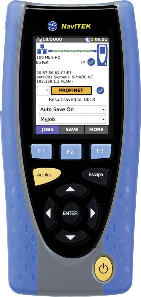 Trend Networks Kabeltester R151010 NaviTEK IE PROFINET-Tester network
